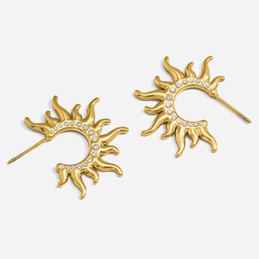 Solstice Sunburst Earring