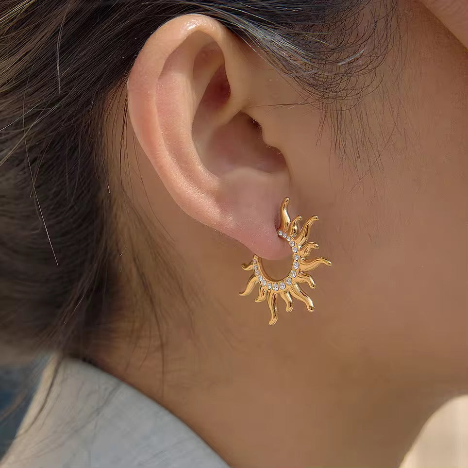 Solstice Sunburst Earring
