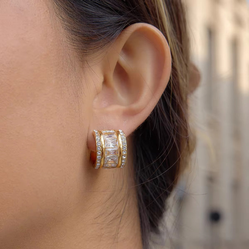 Gold Hoop Earrings