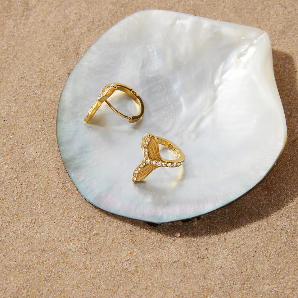 Fish Tail Earrings
