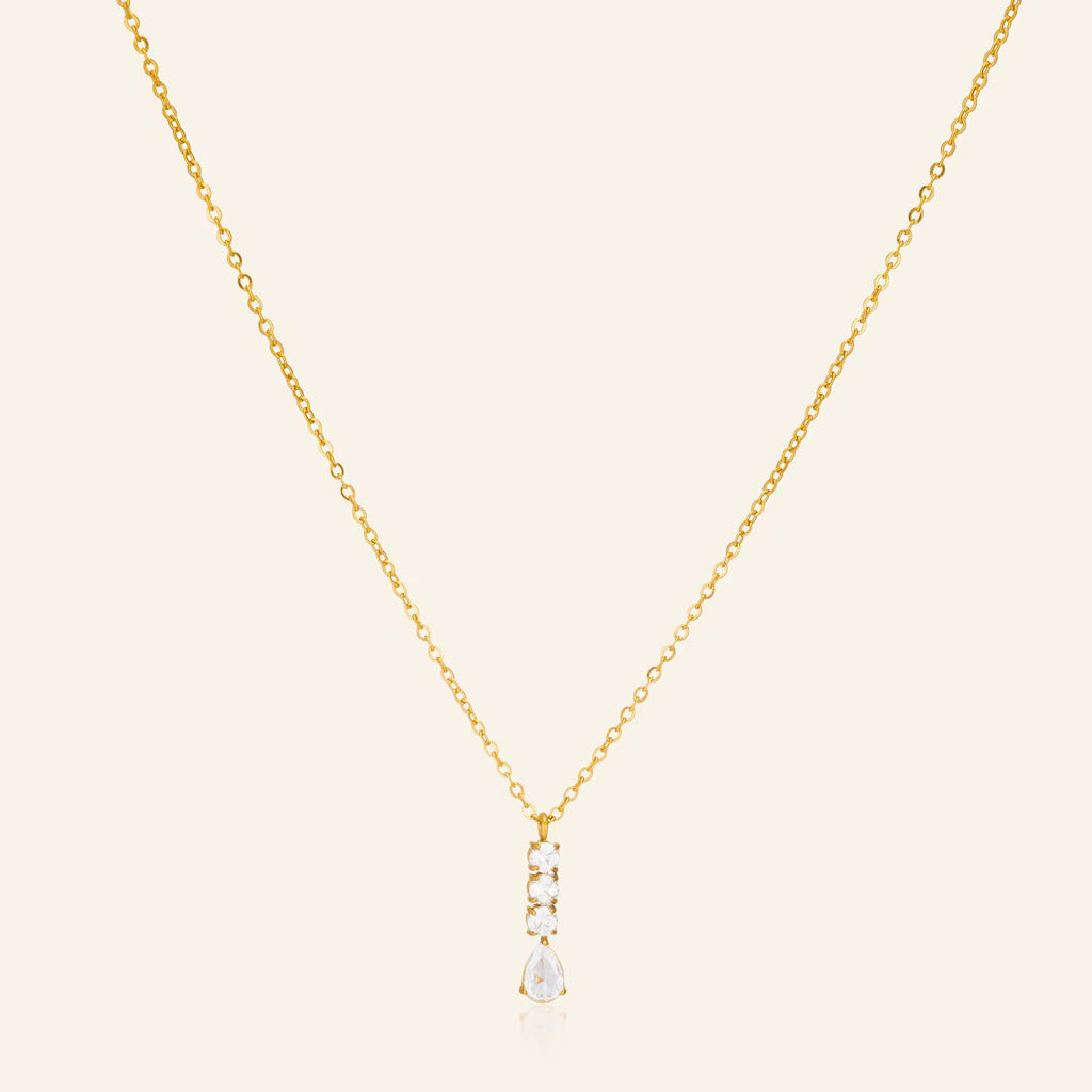 Halo Drop Necklace