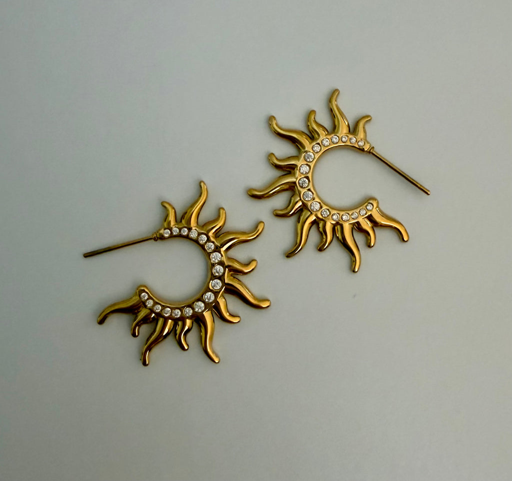 Solstice Sunburst Earring