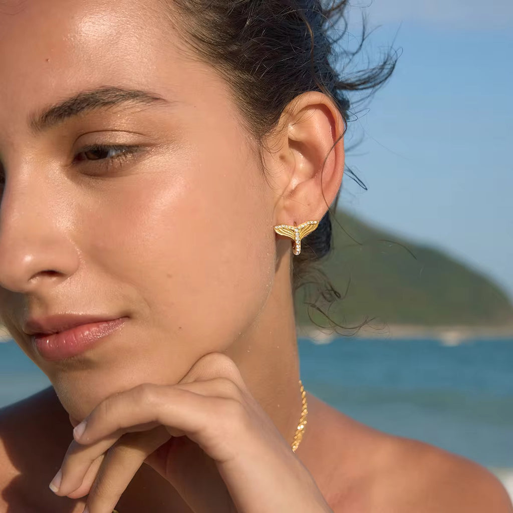 Fish Tail Earrings
