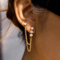 Cascade Drop Tassel Earrings