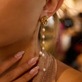 Baroque Pearl Dangler